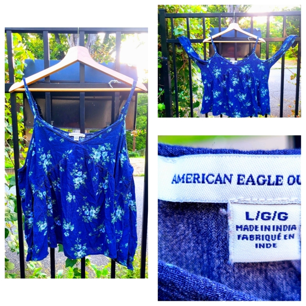Cold Shoulder Crop American Eagle